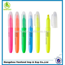 nuevo lápiz de resaltador promocional de varios colores Venta caliente
